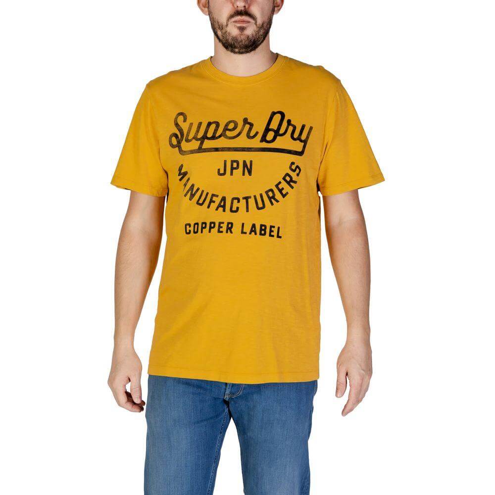 Superdry Orange Cotton T-Shirt