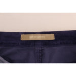 Ermanno Scervino Purple Corduroy Stretch Bootcut Pants PAN60783-1