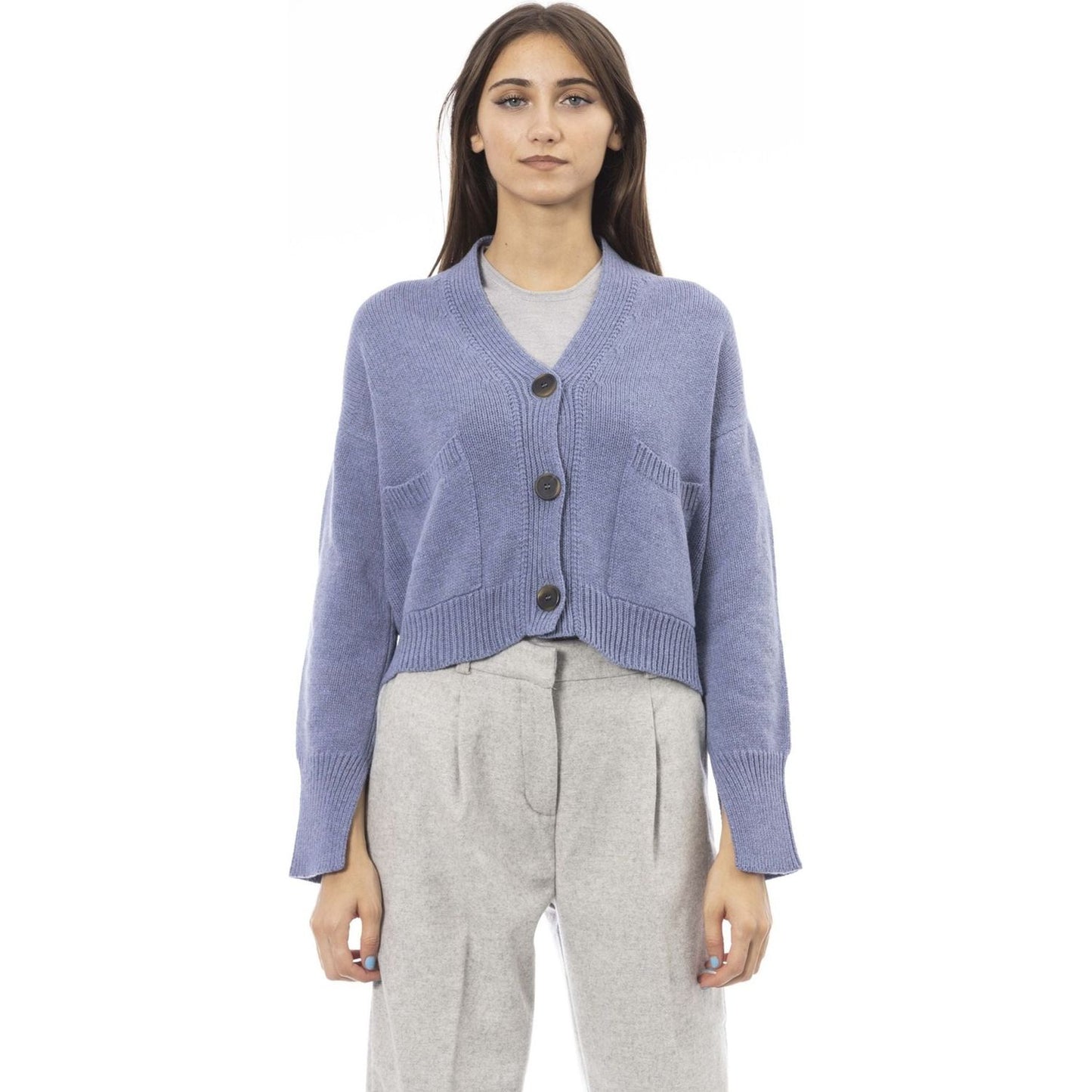 Alpha Studio Sweaters Sweaters Alpha Studio Dark Gray