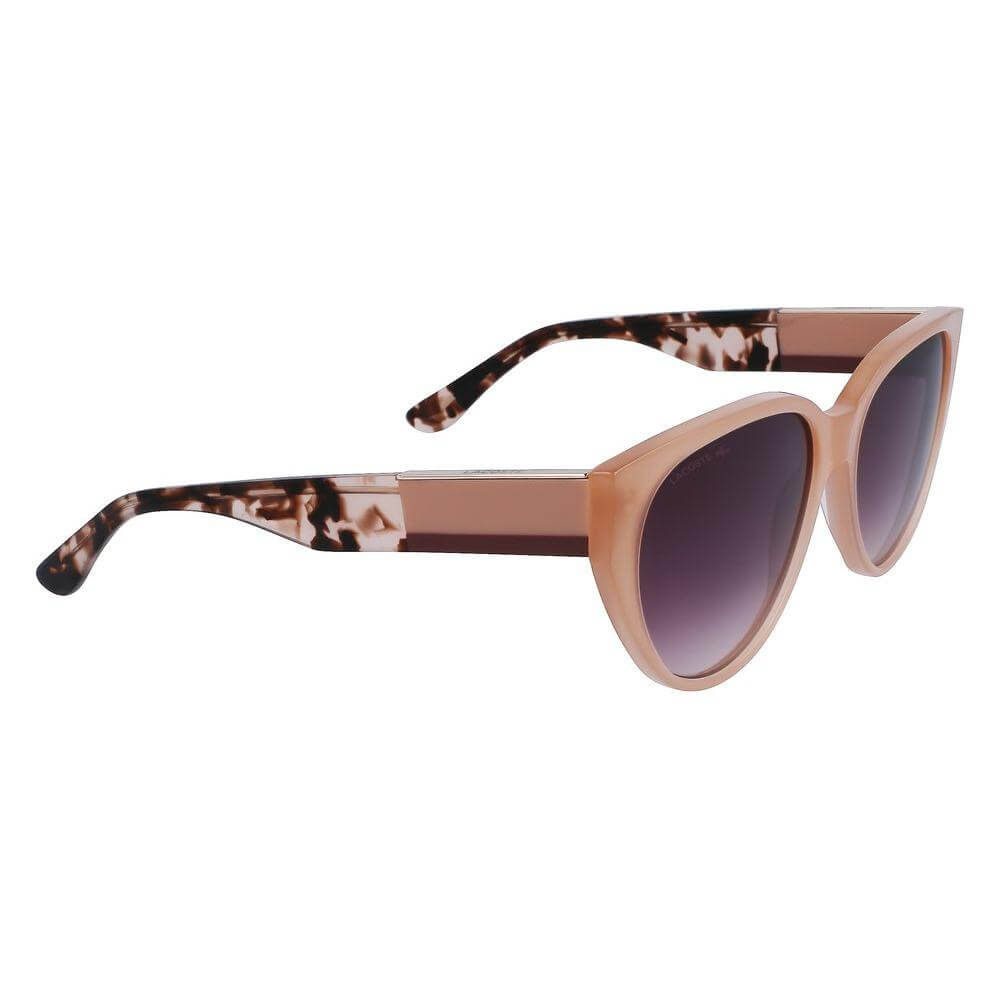 Lacoste women's multicolor acetate sunglasses L985S-681 with 59mm lens, 16mm bridge, and 140mm temples, stylish filter 3 lenses.