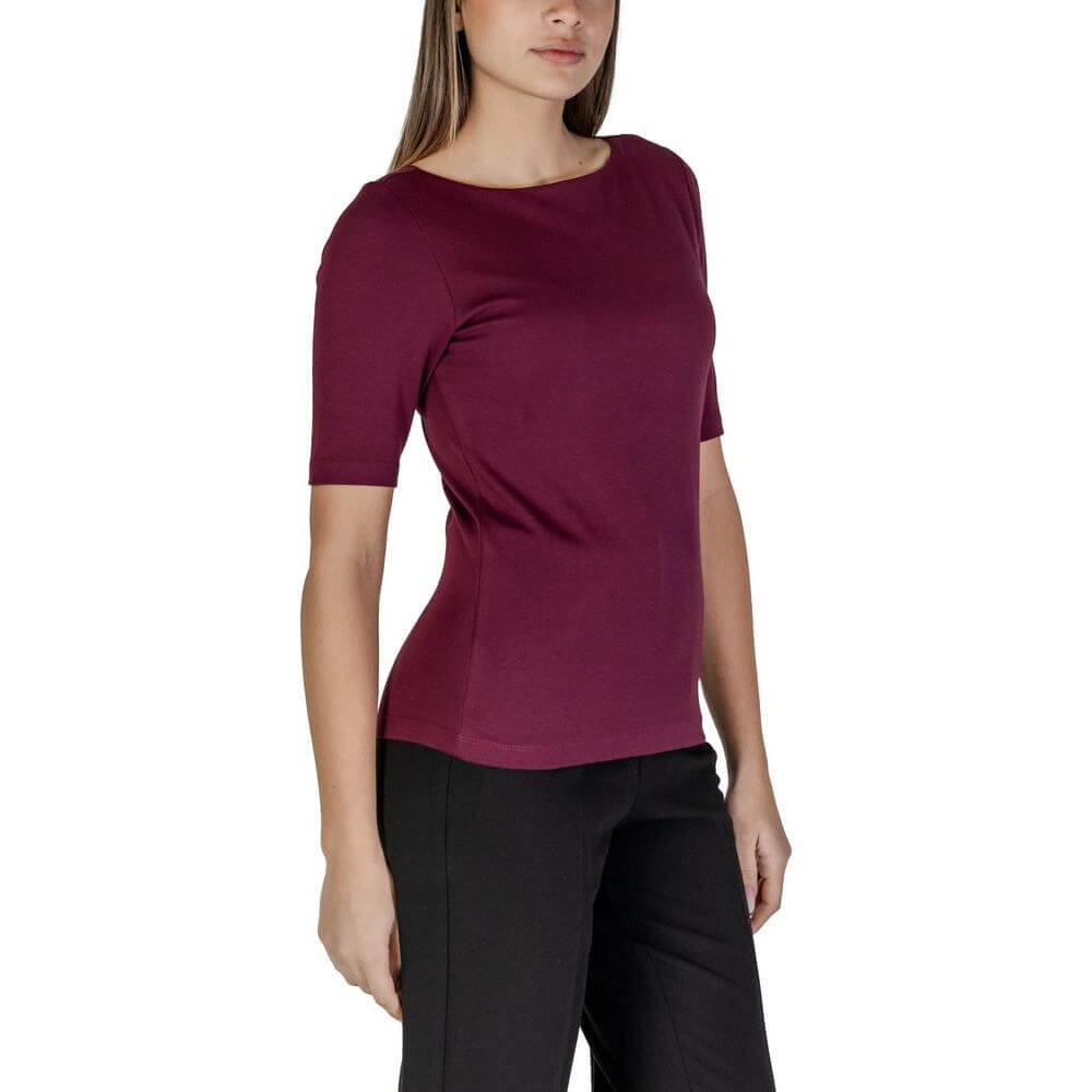 Street One Purple Cotton Tops & T-Shirt