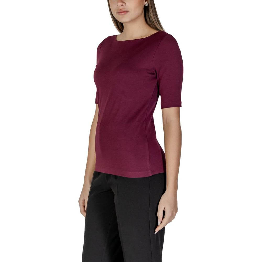 Street One Purple Cotton Tops & T-Shirt