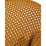 Dolce & Gabbana Dolce & Gabbana Brown Perforated Collared Short Sleeves T-shirt TSH87570-48 1728,67345645728,Brown,Clothing,Dolce & Gabbana,IT48 | M,Material: 65% Cotton 35% Nylon,Men,Men - Clothing,Preowned / Defect,T-Shirts - Men - Clothing