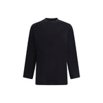 Y-3 Long Sleeve Sweater Jersey with maxi print