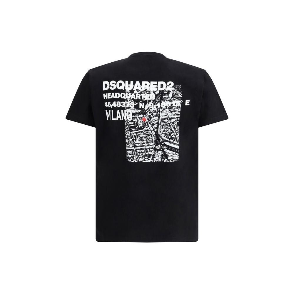 Dsquared² Logoed T-Shirt Dsquared² Black
