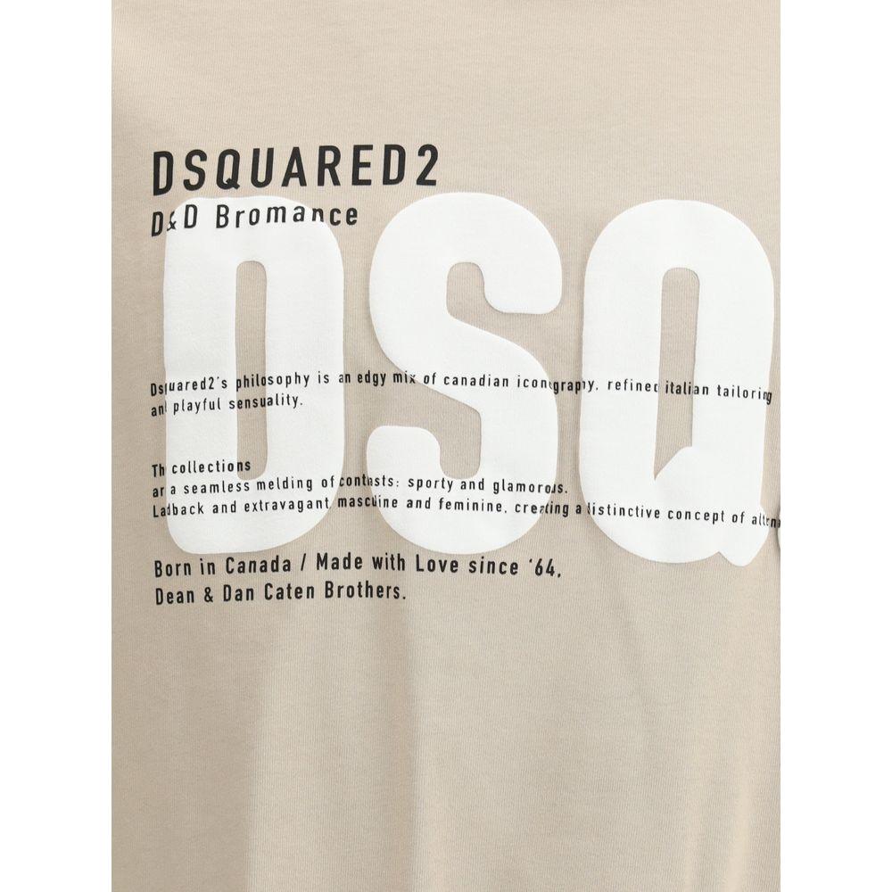 Dsquared² Logoed T-Shirt Dsquared² Light Gray