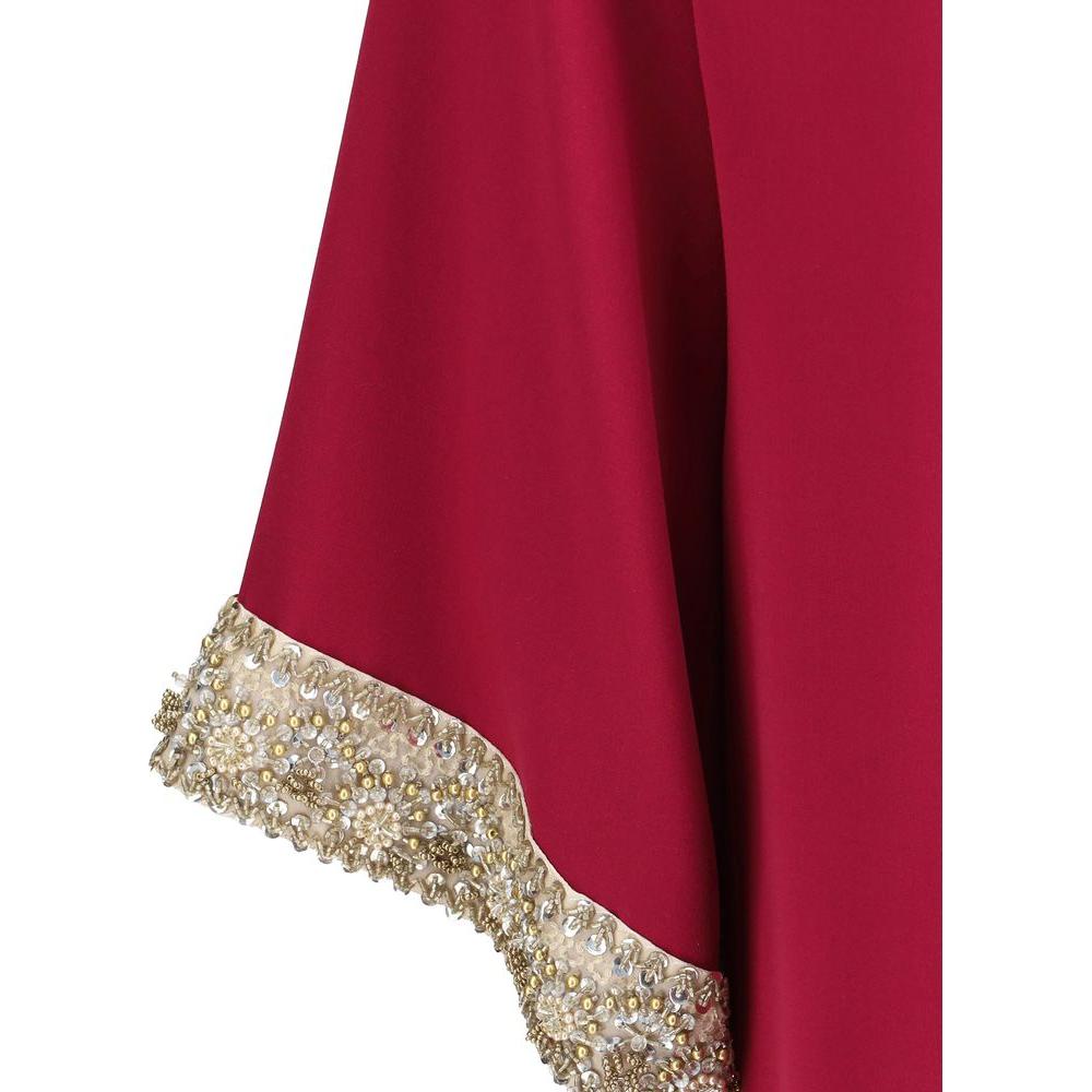 Valentino's Jewel Top Valentino Brown