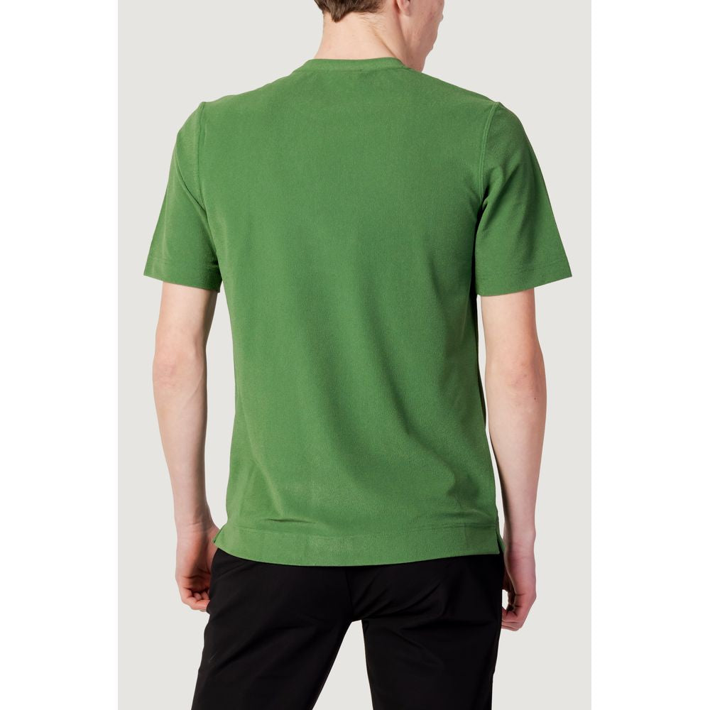 Suns Green Polyester T-Shirt Suns Light Gray