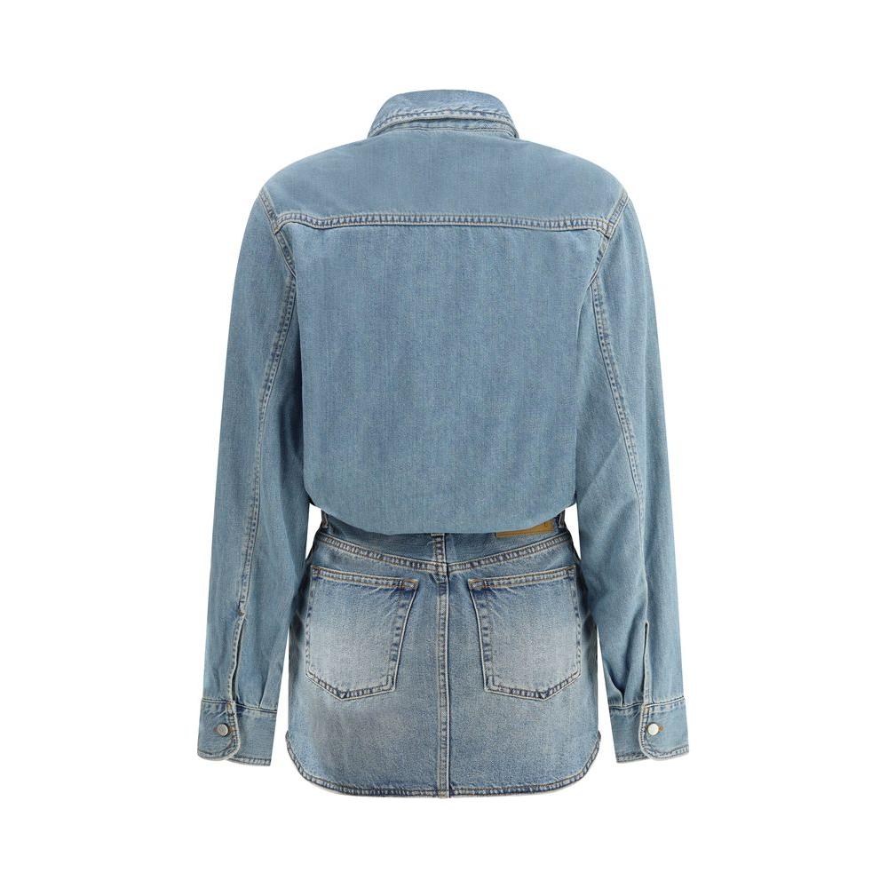 Haikure Tamu denim Dress Haikure Light Slate Gray
