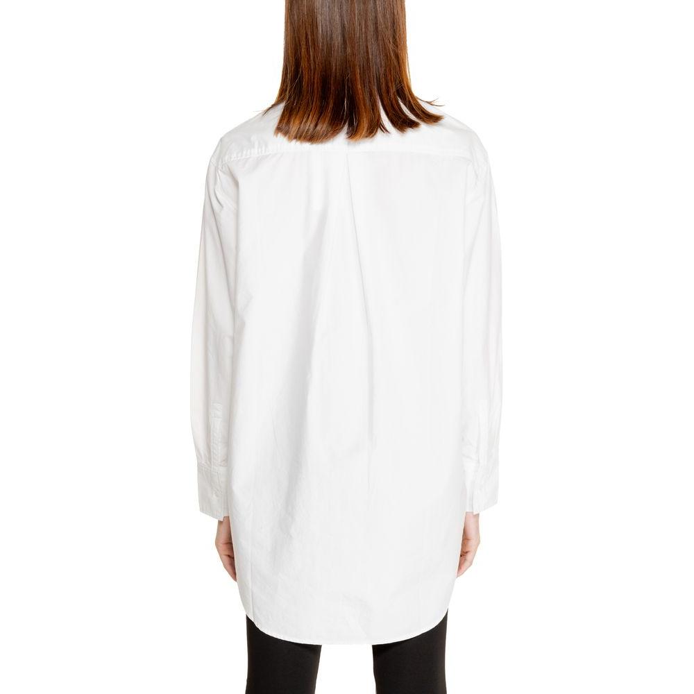 Calvin Klein Jeans White Recycled Cotton Shirt