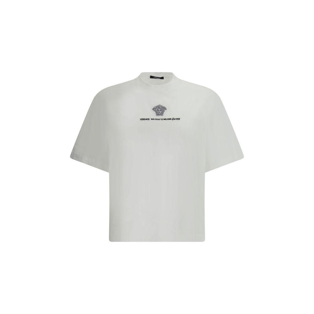 Versace T-Shirt Versace Light Gray