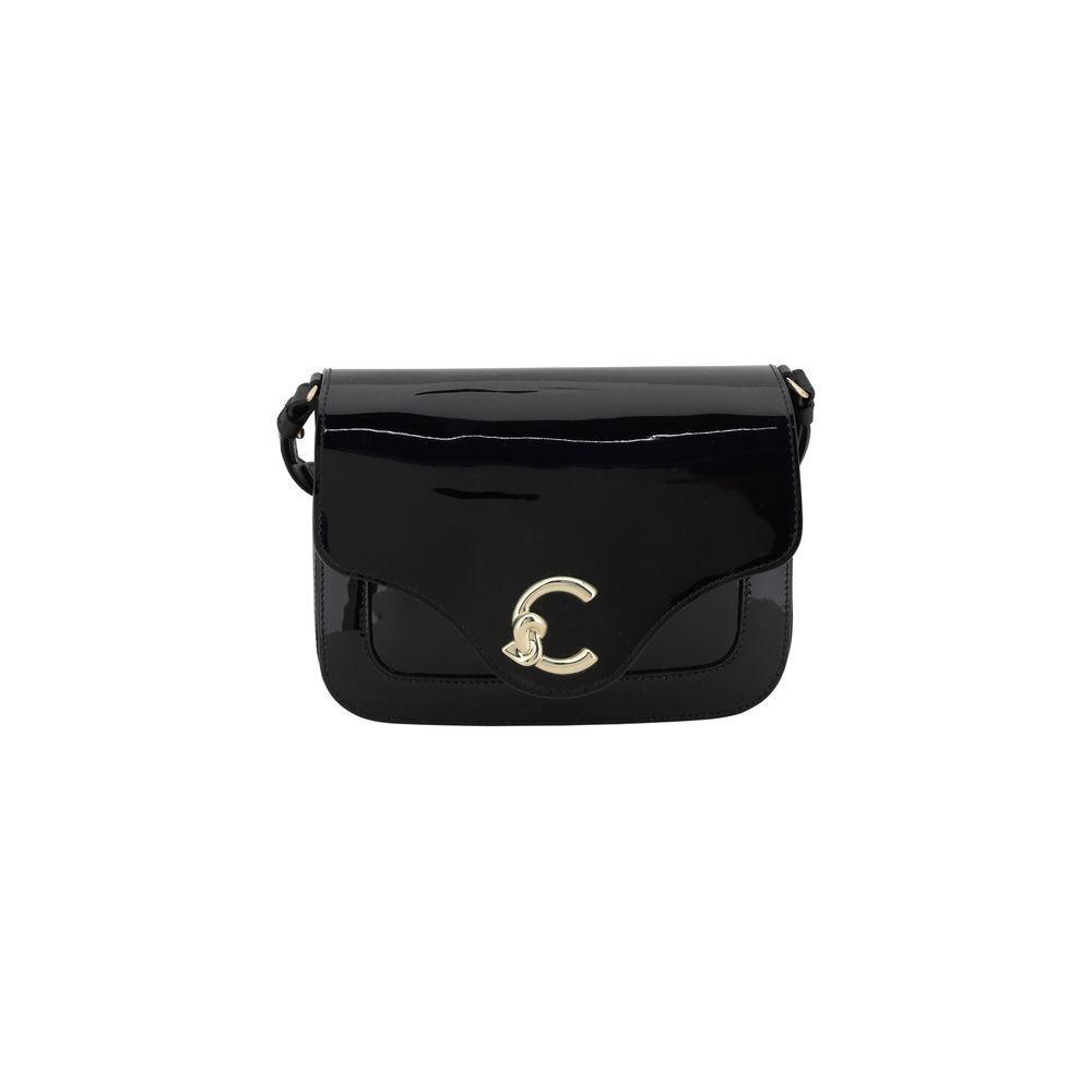 Coccinelle C-Me Patent Shoulder Bag