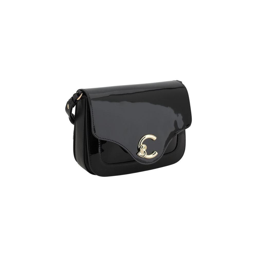 Coccinelle C-Me Patent Shoulder Bag