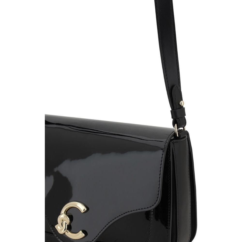 Coccinelle C-Me Patent Shoulder Bag