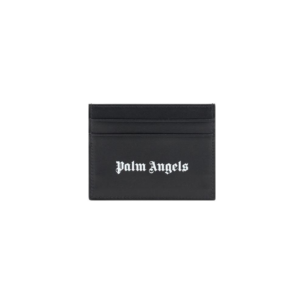 Palm Angels Card Holder Palm Angels Dark Slate Gray