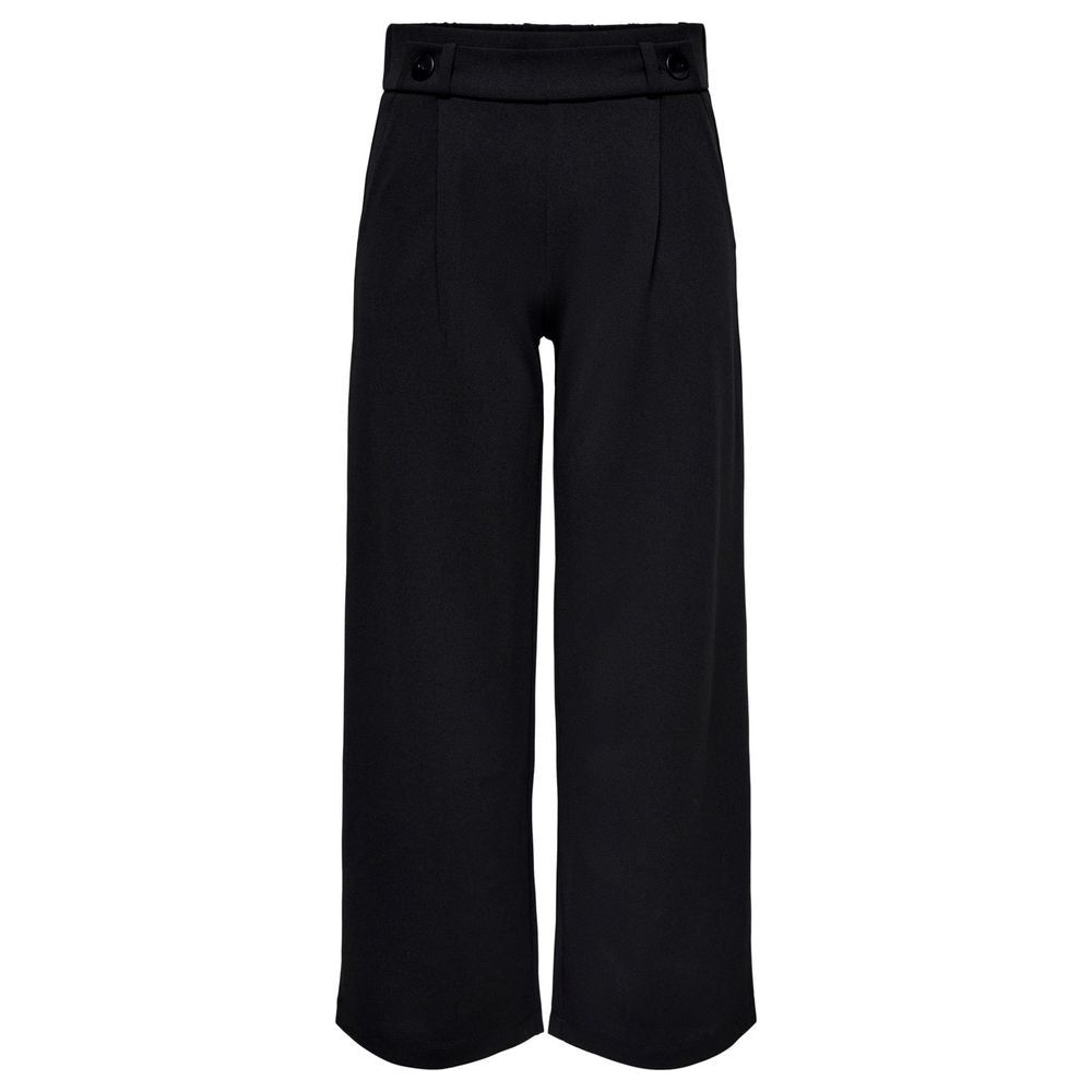 Jacqueline De Yong Black Polyester Jeans & Pant Jacqueline De Yong Black