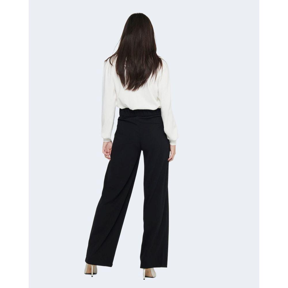 Jacqueline De Yong Black Polyester Jeans & Pant Jacqueline De Yong Lavender