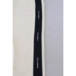 Dolce & Gabbana White High Waist Tapered Wool Pants