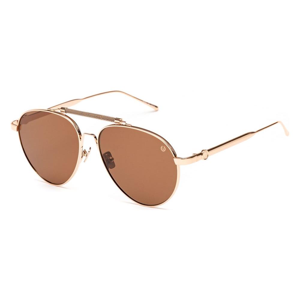 Belstaff Multicolor Stainless Steel Sunglasses Belstaff Rosy Brown