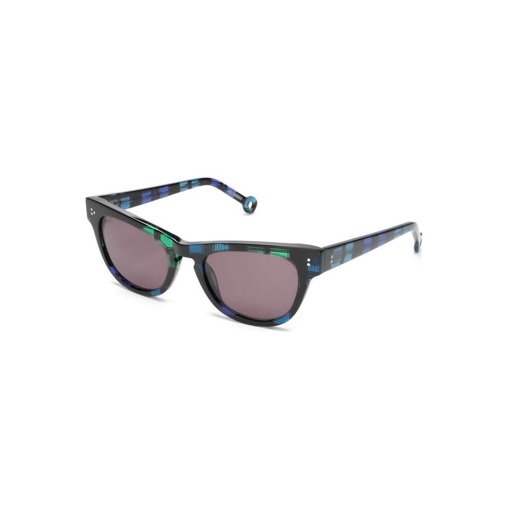 Hally&Son Multicolor Acetate Sunglasses Hally&Son Slate Gray