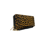 Michael Kors Jet Set Animal Print Continental Wristlet Wallet