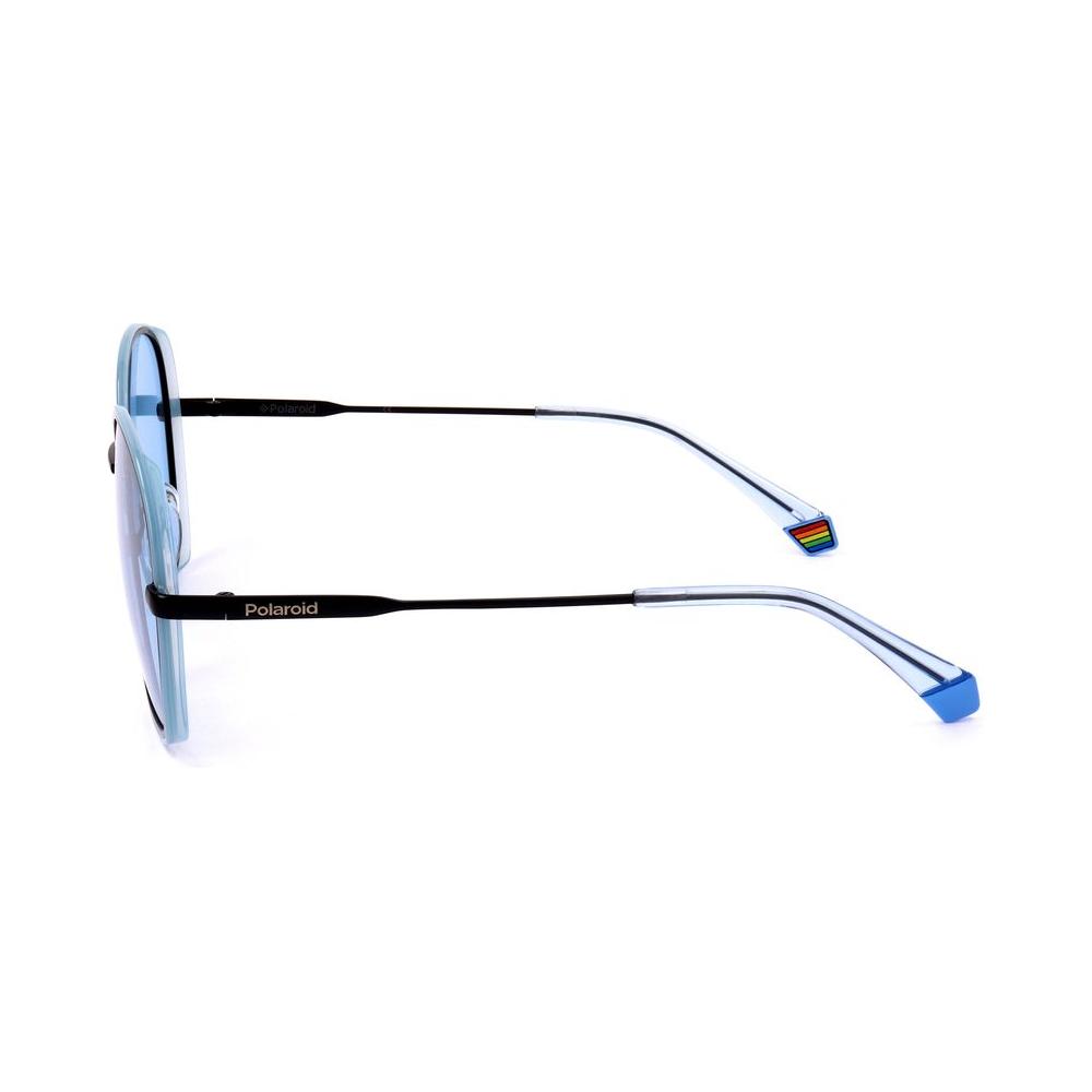 Polaroid Blue Metal Sunglasses