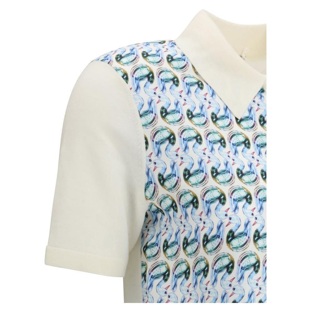 Tory Burch Wool and silk Polo Shirt
