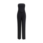 PINKO-PINKO Off Shoulder Jumpsuit-1728,72470364320,Black,Clothing,Dresses - Women - Clothing,IT42 | L,New with tags,PINKO,Women,Women - Clothing-PI-104884A213Z99-IT42 | L