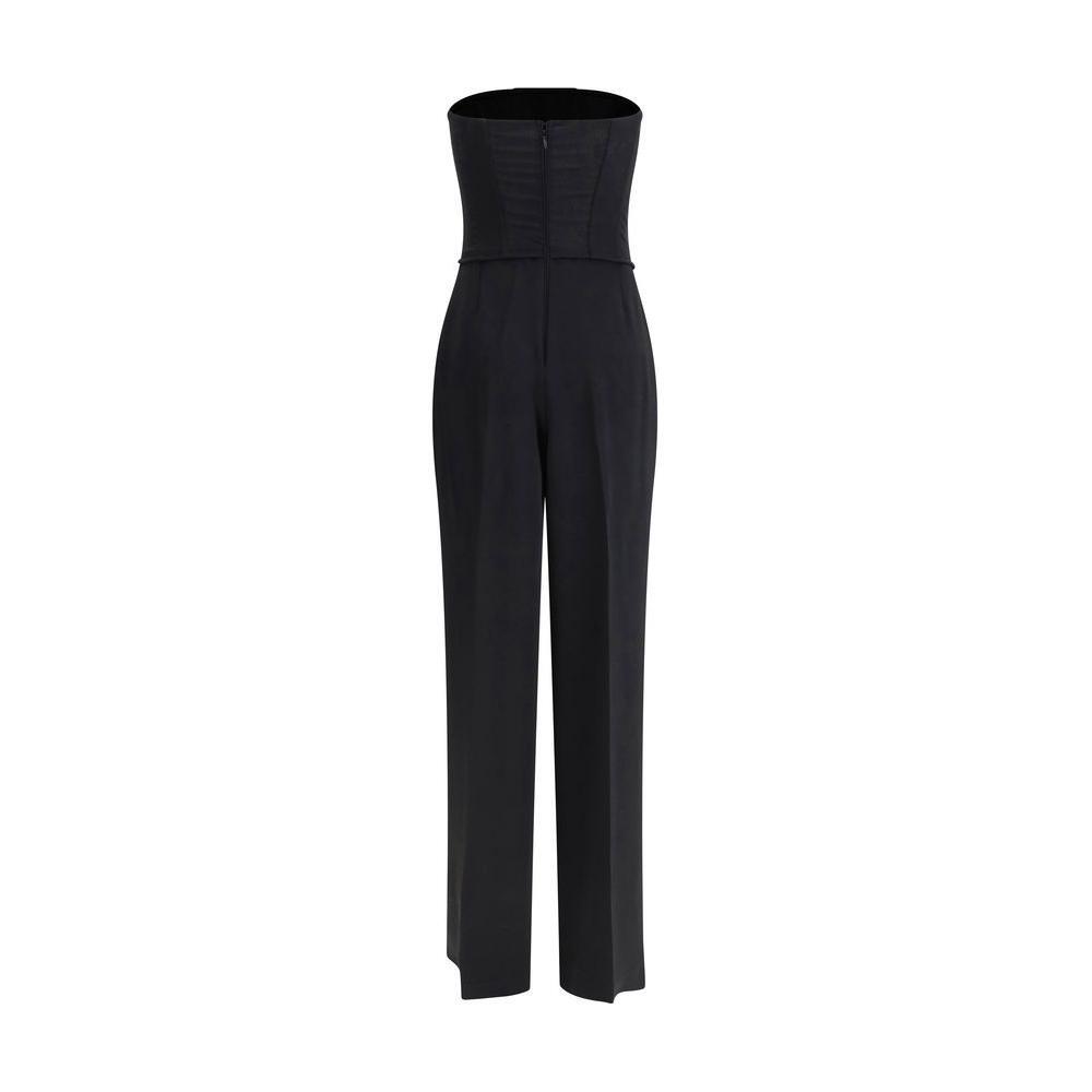 PINKO-PINKO Off Shoulder Jumpsuit-1728,72470364320,Black,Clothing,Dresses - Women - Clothing,IT42 | L,New with tags,PINKO,Women,Women - Clothing-PI-104884A213Z99-IT42 | L