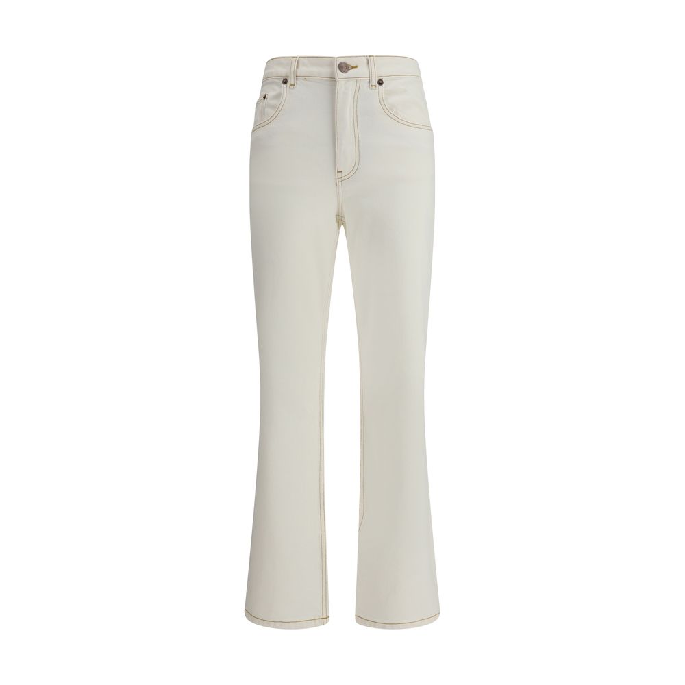 Tory Burch Cropped flare Jeans Tory Burch Light Gray