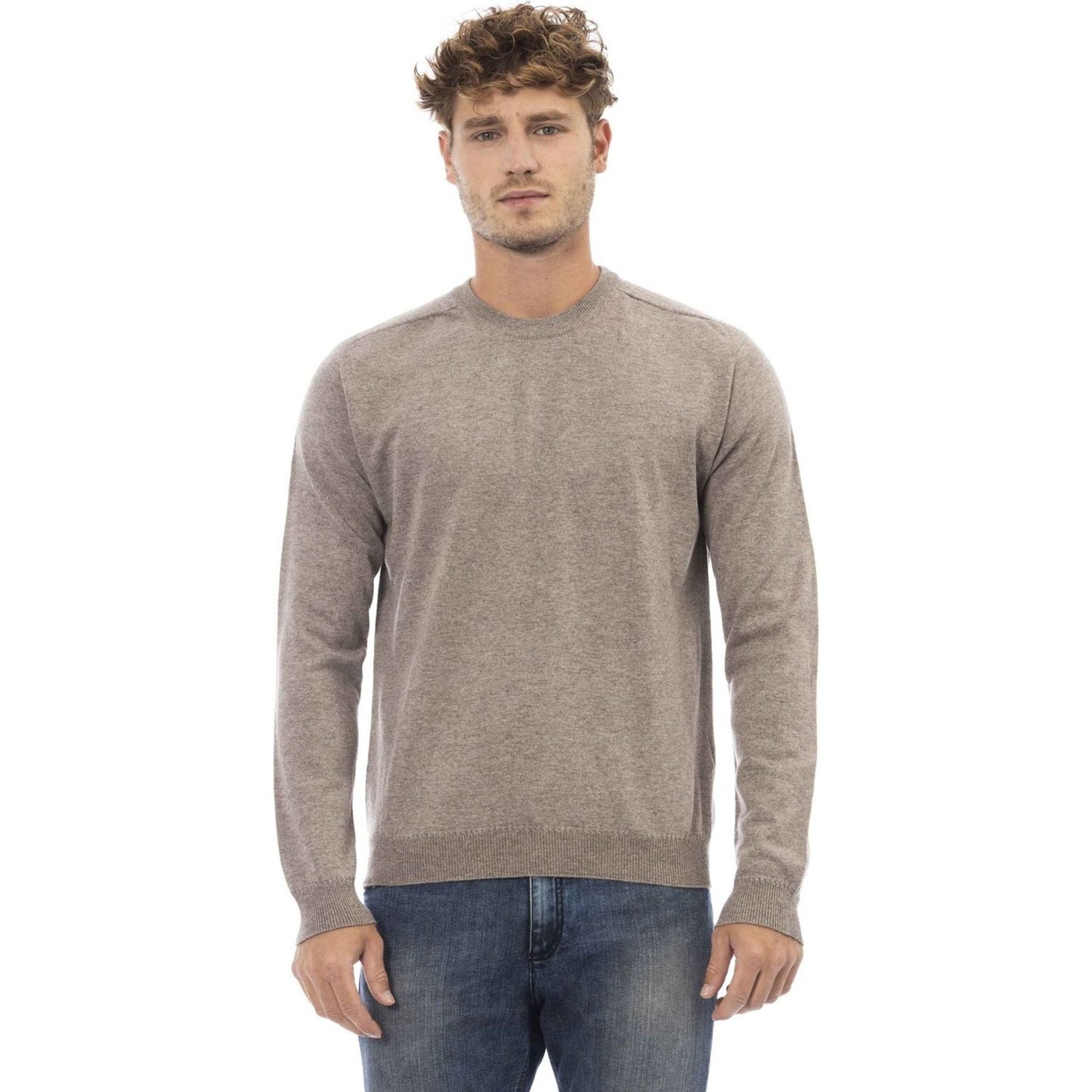 Alpha Studio Sweaters Sweaters Alpha Studio Rosy Brown
