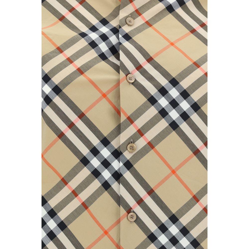 Burberry Archive Check Shirt Burberry Rosy Brown