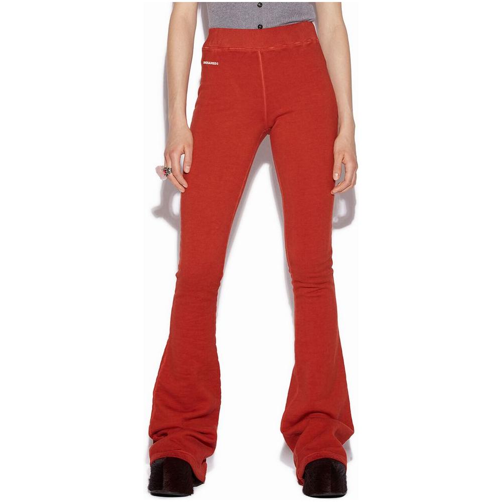 Dsquared² Red Cotton Jeans & Pant Dsquared² Brown