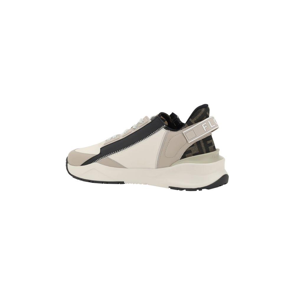 Fendi Flow Running Sneakers Fendi Gray