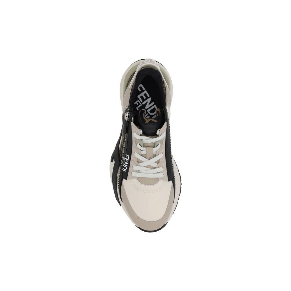 Fendi Flow Running Sneakers Fendi Gray