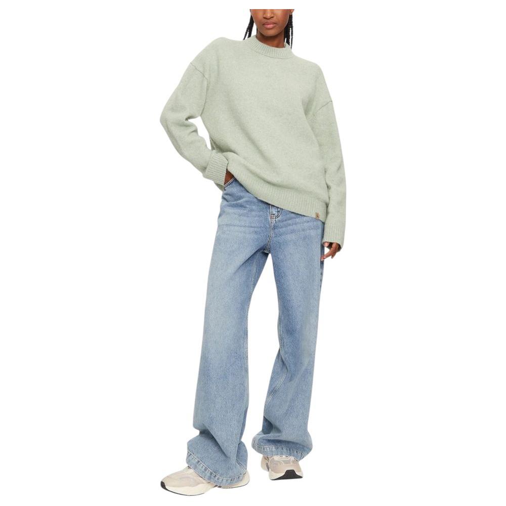 Calvin Klein Jeans Green Polyester Sweater Calvin Klein Jeans Gray
