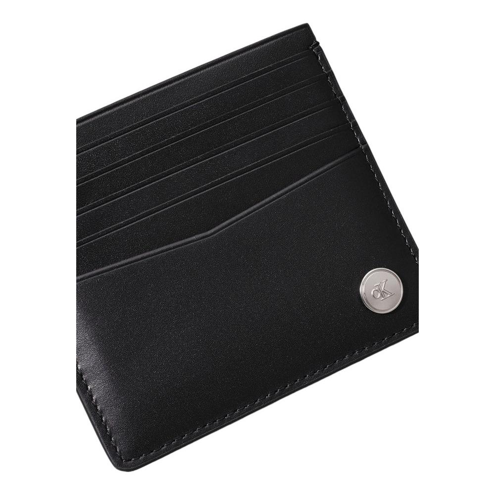 Calvin Klein Jeans Black Leather Wallet