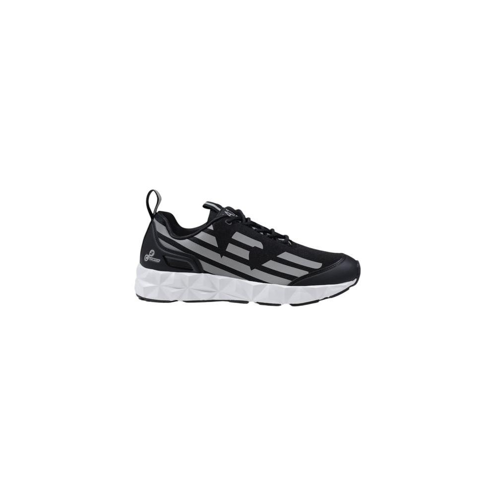 EA7 Emporio Armani Bicolor Polyester Sneaker EA7 Emporio Armani Light Gray