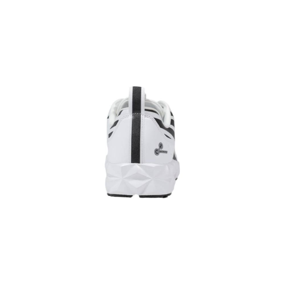 EA7 Emporio Armani Black And White Polyester Sneaker EA7 Emporio Armani Light Gray