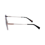 Levi's Gray Stainless Steel Sunglasses