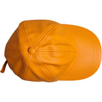 Dolce & Gabbana Orange Cotton 6 Panels Baseball Cap