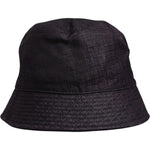 Dolce & Gabbana Black Wide Brim Nylon Bucket Hat