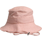 Dolce & Gabbana Pink Cotton Wide Brim Bucket Hat