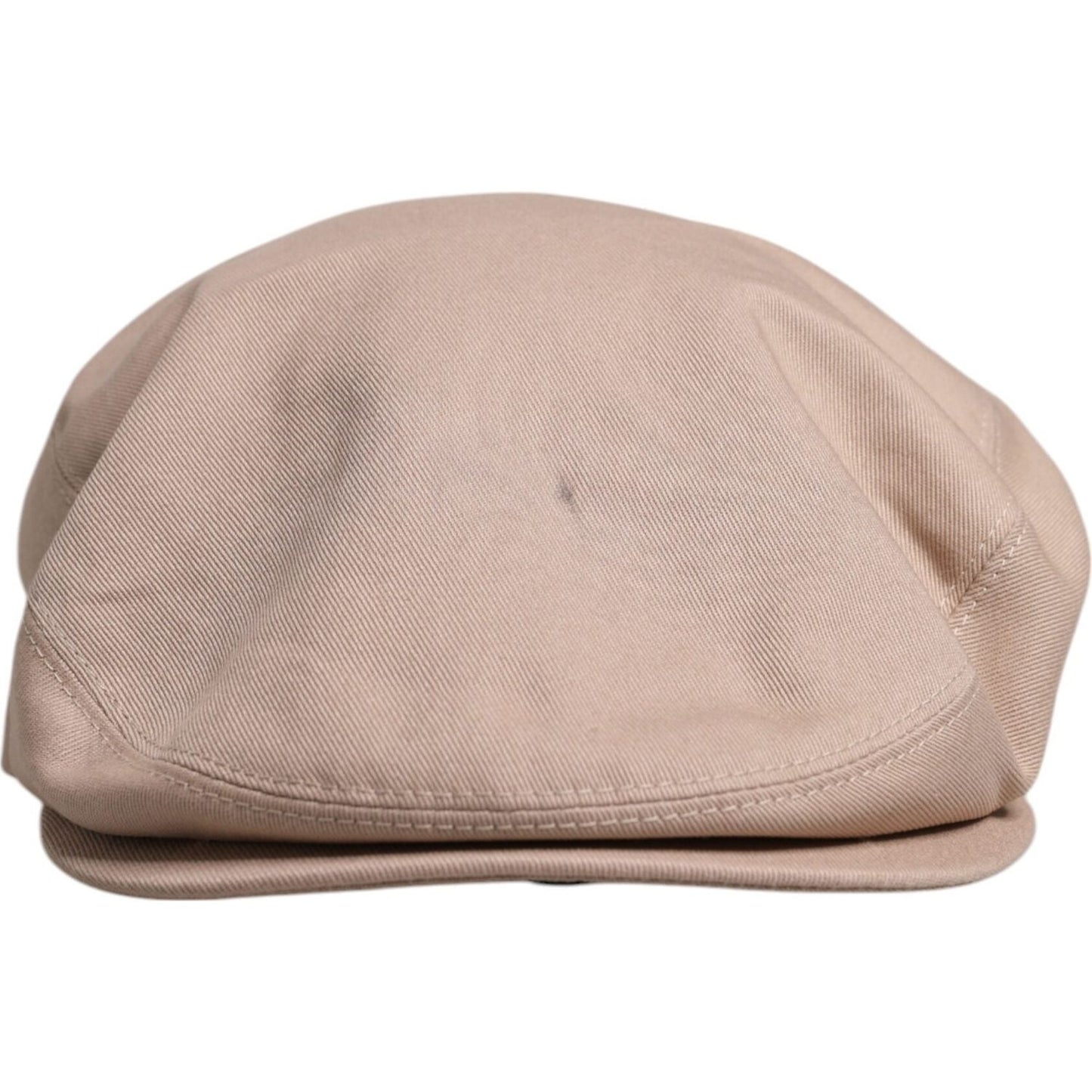 Dolce & Gabbana Beige Cotton Newsboy Capello Cabbie Hat
