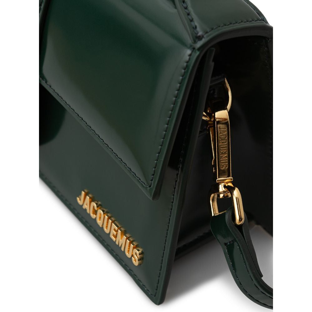 Jacquemus Green Leather Shoulder Bag Jacquemus Dark Slate Gray