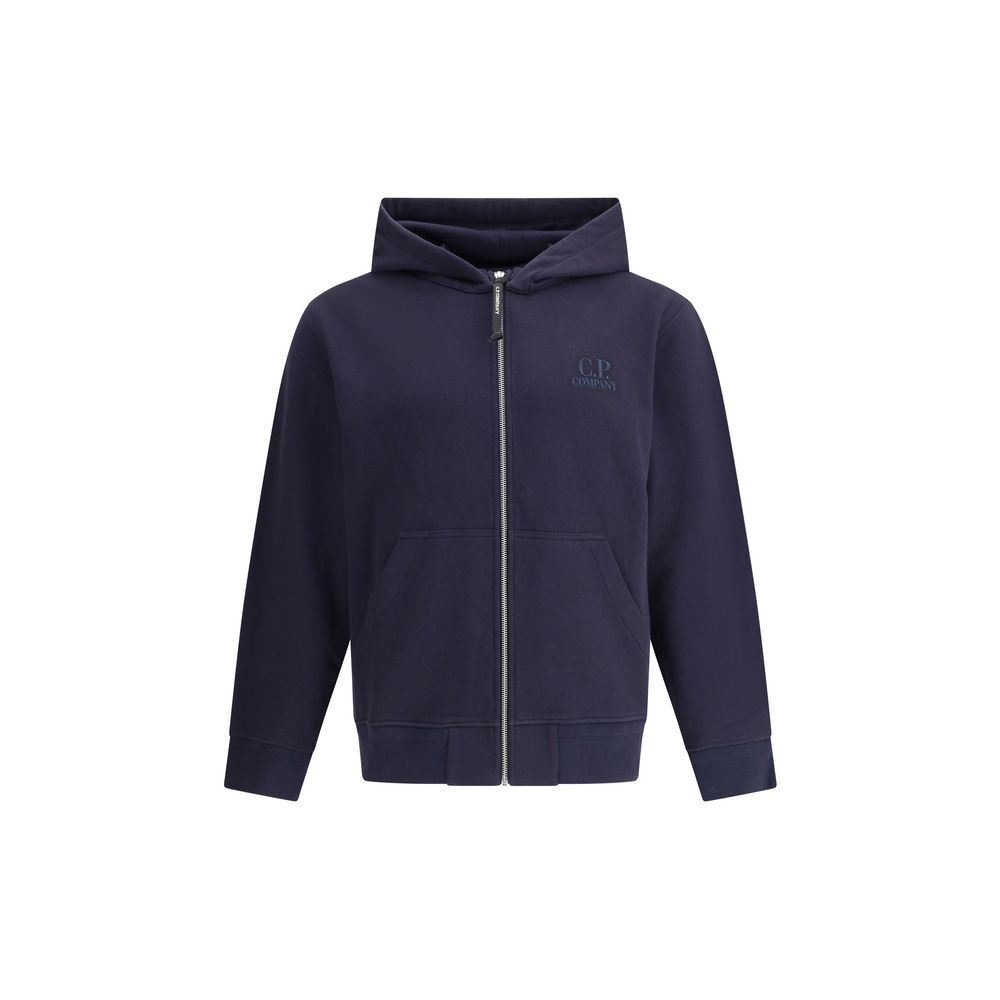 C.P. Company Hoodie with zipper C.P. Company Dark Slate Gray