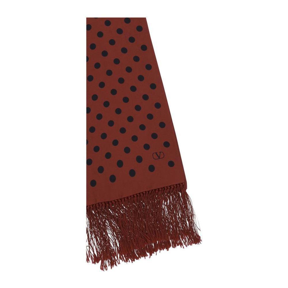 Valentino Garavani Polka-dot pattern Silk Scarf