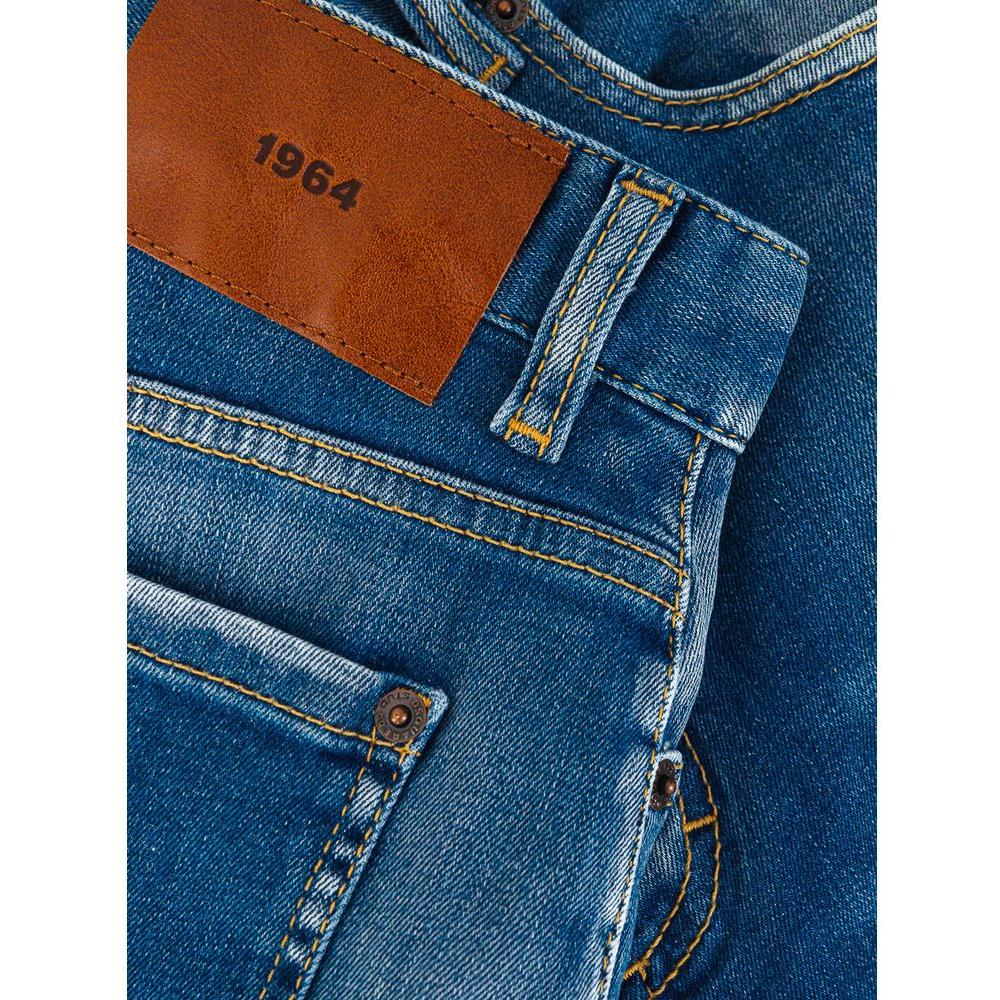 Dsquared² Blue Cotton Jeans & Pant Dsquared² Dark Slate Gray
