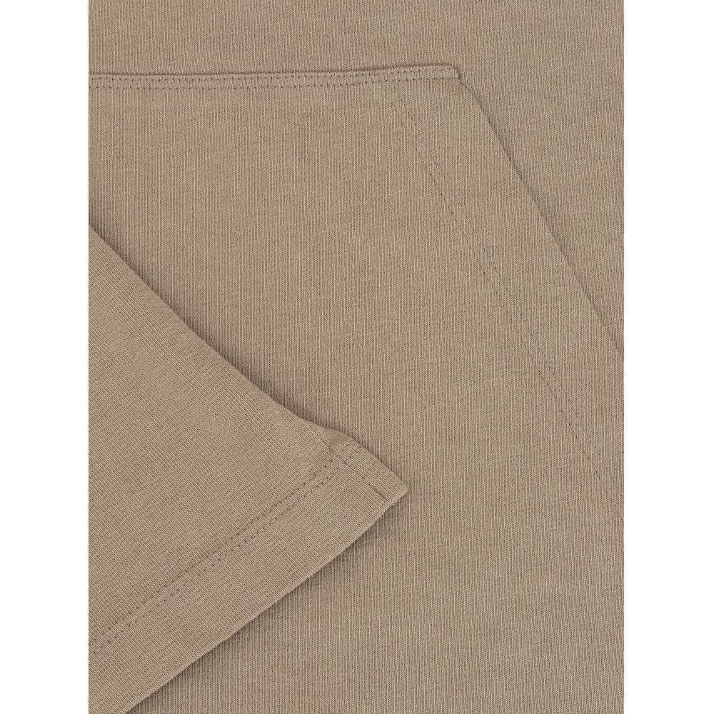 Dsquared² Beige Cotton T-Shirt Dsquared² Rosy Brown