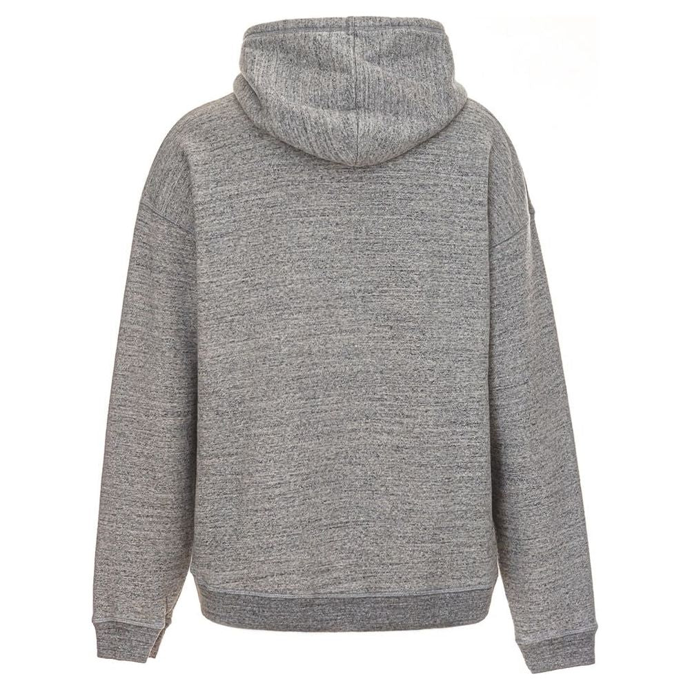 Dsquared² Brown Cotton Sweater Dsquared² Light Slate Gray